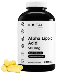 Алфа-липоева киселина 500 mg от HiVital