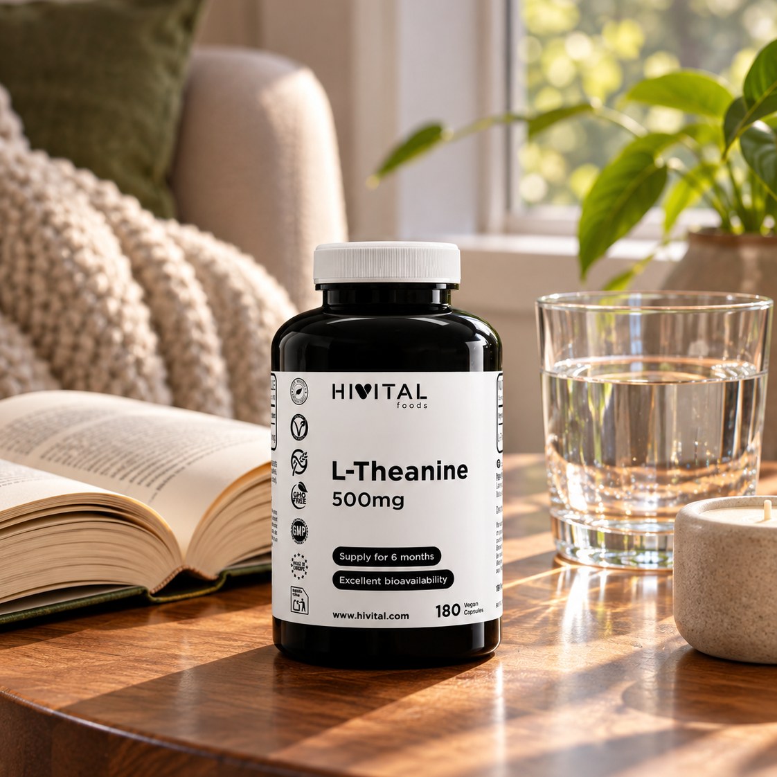 L-теанин 500 mg от HiVital в ежедневието