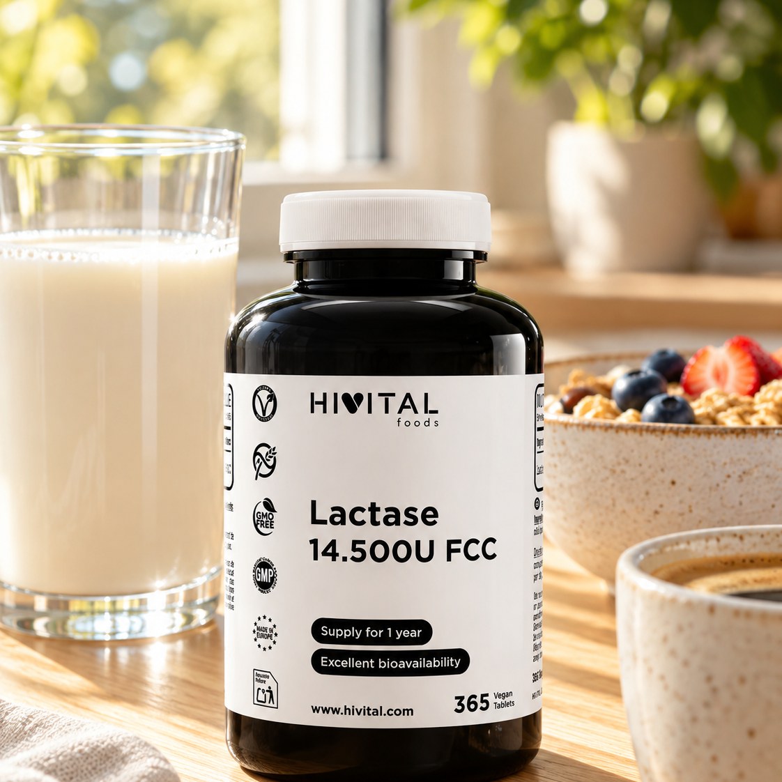Лактаза 14 500 FCC от HiVital в ежедневието